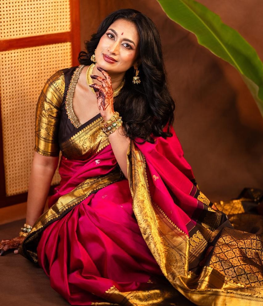 Namma Udupu — the art of draping a premium silk saree
