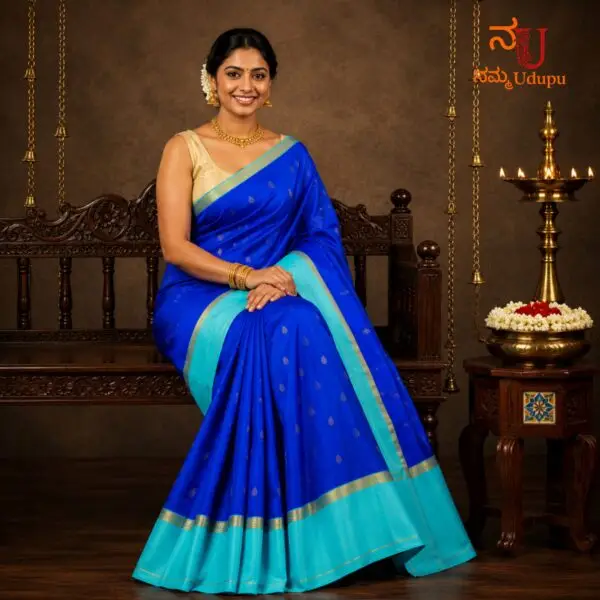 Rukmini – Pure Mysore Crepe Silk Saree
